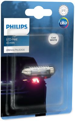 Kvēlspuldze, Numura apgaismojuma lukturis PHILIPS 11864U30CWB1