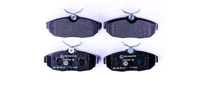 Bremžu uzliku kompl., Disku bremzes HELLA 8DB 355 013-111