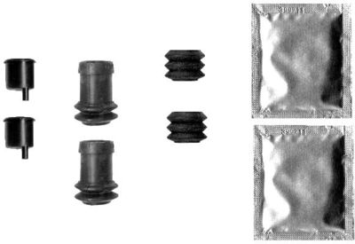 Virzītājčaula, Bremžu suports HELLA 8DZ 355 201-631