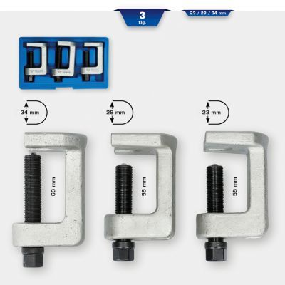 Atdalītāju/noņēmēju komplekts, Lodveida šarnīrs KS TOOLS BT661000