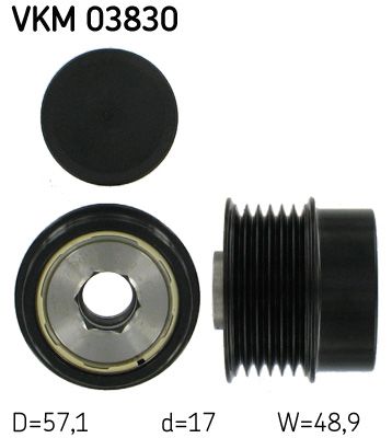 Механизм свободного хода генератора SKF VKM 03830