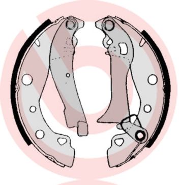 Bremžu loku komplekts BREMBO S 23 506
