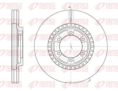 Тормозной диск REMSA 6669.10