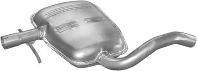 Средний глушитель выхлопных газов POLMO 30.86