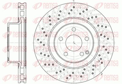 Bremžu diski REMSA 6780.10