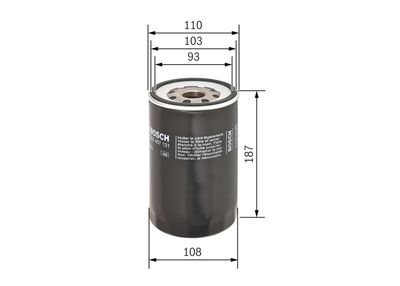 Eļļas filtrs BOSCH F026407131
