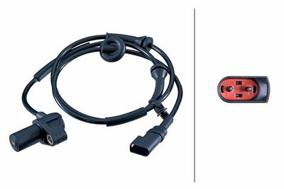 Датчик, частота вращения колеса HELLA 6PU 358 252-601