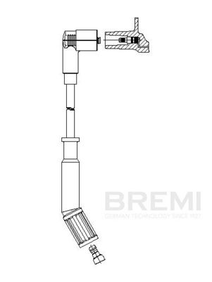 Augstsprieguma vads BREMI 178/60