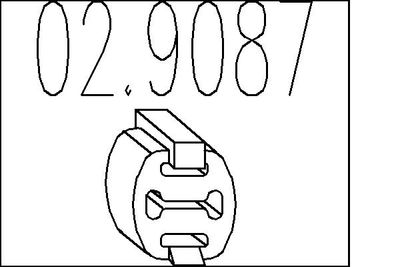 Буфер, глушитель MTS 02.9087