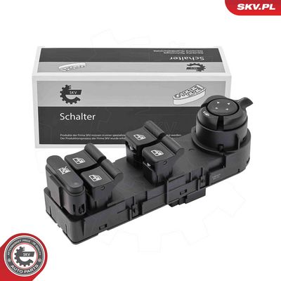 Выключатель, стеклолодъемник ESEN SKV 37SKV526