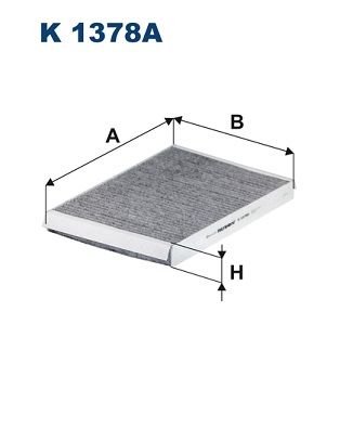 Filtrs, Salona telpas gaiss FILTRON K 1378A