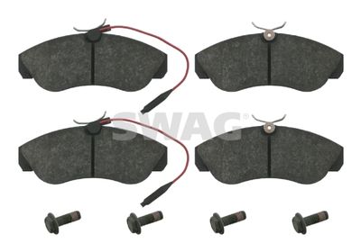 Bremžu uzliku kompl., Disku bremzes SWAG 62 91 6069