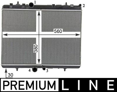 Radiators, Motora dzesēšanas sistēma MAHLE CR 32 000P