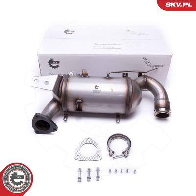 Nosēdumu-/Daļiņu filtrs, Izplūdes gāzu sistēma ESEN SKV 62SKV513