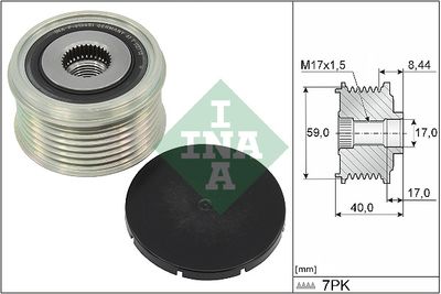 Механизм свободного хода генератора Schaeffler INA 535 0331 10