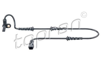 Датчик, частота вращения колеса TOPRAN 701 424