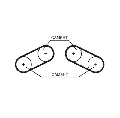 Зубчатый ремень GATES 5526XS