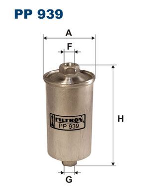 Degvielas filtrs FILTRON PP939