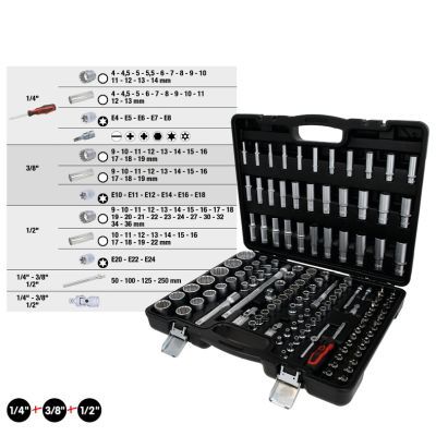 Muciņatslēgu komplekts KS TOOLS 917.0133