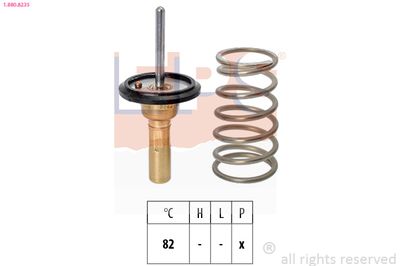 Termostats, Dzesēšanas šķidrums EPS 1.880.823S