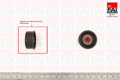 Parazīt-/Vadrullītis, Zobsiksna FAI AutoParts T9501