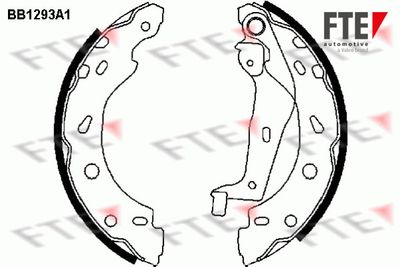 Bremžu loku komplekts FTE 9100064