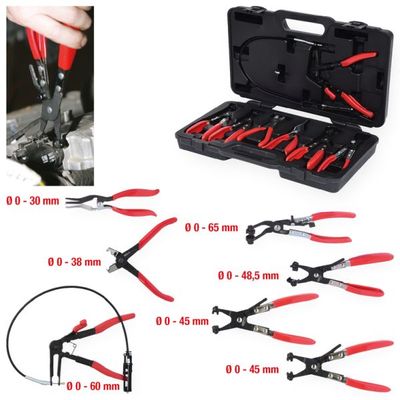 Комплект щипцов KS TOOLS 115.1055