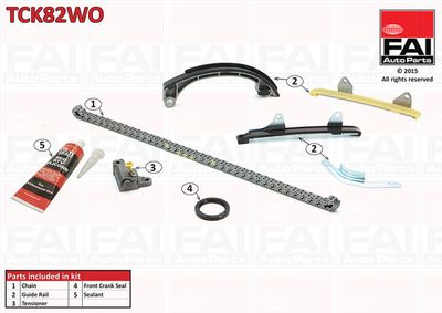 Комплект цели привода распредвала FAI AutoParts TCK82WO