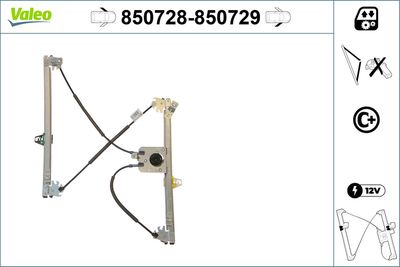 Стеклоподъемник VALEO 850728