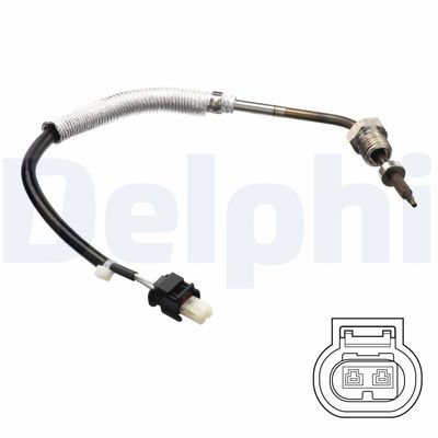 Devējs, Izplūdes gāzu temperatūra DELPHI TS30104