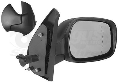 Ārējais atpakaļskata spogulis VAN WEZEL 4310814