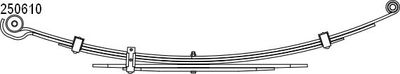 Многолистовая рессора CS GERMANY 10.250.610.00