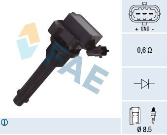 Aizdedzes spole FAE 80369