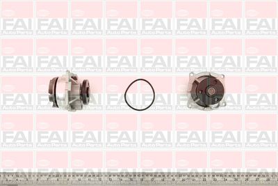 Водяной насос, охлаждение двигателя FAI AutoParts WP6249