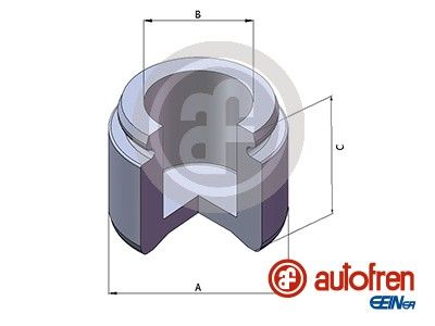 AUTOFREN SEINSA D025828 Virzulis, Bremžu suports