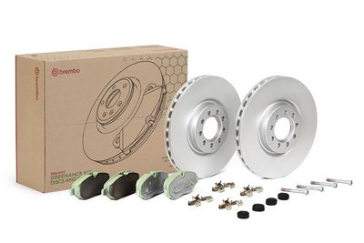 Bremžu komplekts, Disku bremzes BREMBO KT 10 022