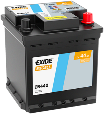 Стартерная аккумуляторная батарея EXIDE EB440
