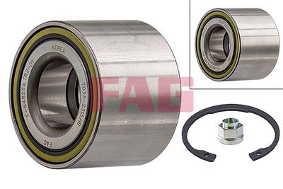 Riteņa rumbas gultņa komplekts Schaeffler FAG 713 6448 00