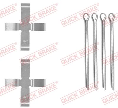 Piederumu komplekts, Disku bremžu uzlikas QUICK BRAKE 109-0949