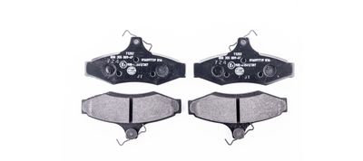 Bremžu uzliku kompl., Disku bremzes HELLA 8DB 355 009-491