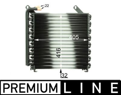 Eļļas radiators, Motoreļļa MAHLE CLC 35 000P