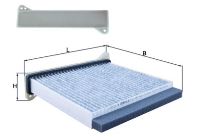 Фильтр, воздух во внутренном пространстве MAHLE LAK 485