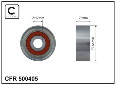 Spriegotājrullītis, Ķīļrievu siksna CAFFARO 500405