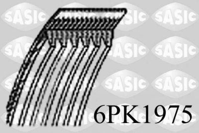 Поликлиновой ремень SASIC 6PK1975