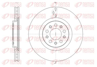 Тормозной диск REMSA 61429.10