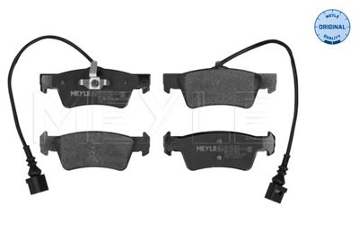 Комплект тормозных колодок, дисковый тормоз MEYLE 025 243 6819