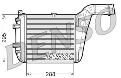 Интеркулер DENSO DIT02030