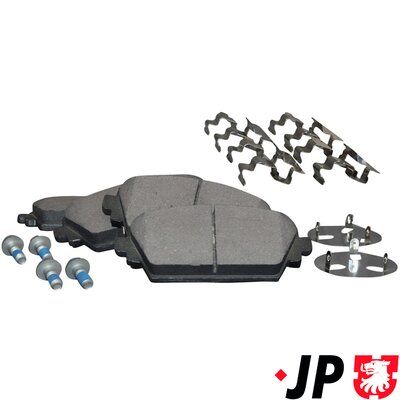 Комплект тормозных колодок, дисковый тормоз JP GROUP 3463600510