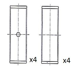 Klaņa gultnis FAI AutoParts BB2041-025
