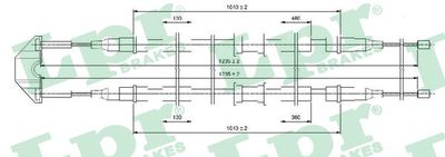 Trose, Stāvbremžu sistēma LPR C0550B